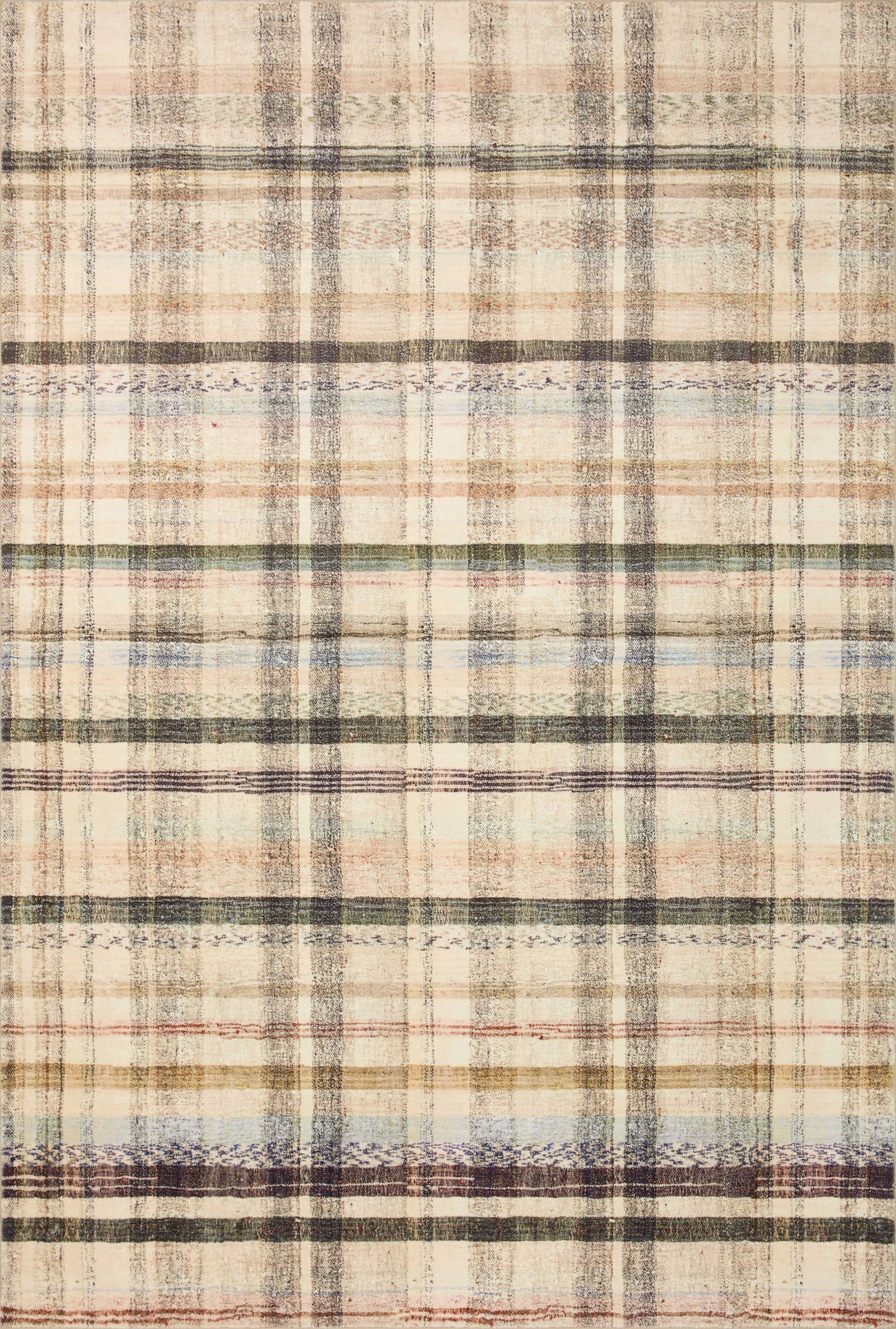 Chris Loves Julia x Loloi Humphrey HUM-02 Ivory Multi Rug - 7 ft 3 in x 9 ft 3 in - Product image 1