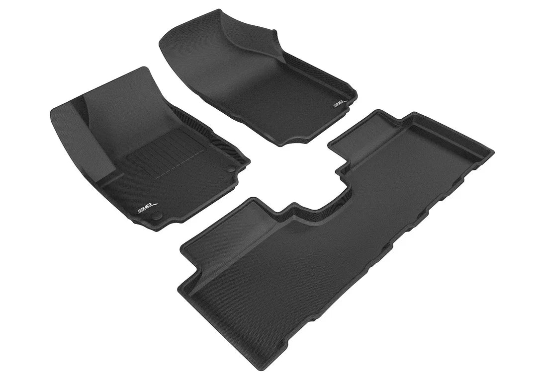 3D MAXpider L1CH08501509 - 2018-2020 Chevrolet Equinox Kagu 1st & 2nd Row Floormats - Black