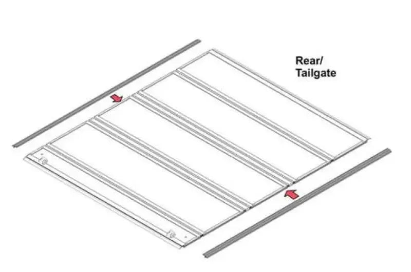 PARTS-326A0011 BAK Industries Tonneau Cover Rail Seal For BAKFlip